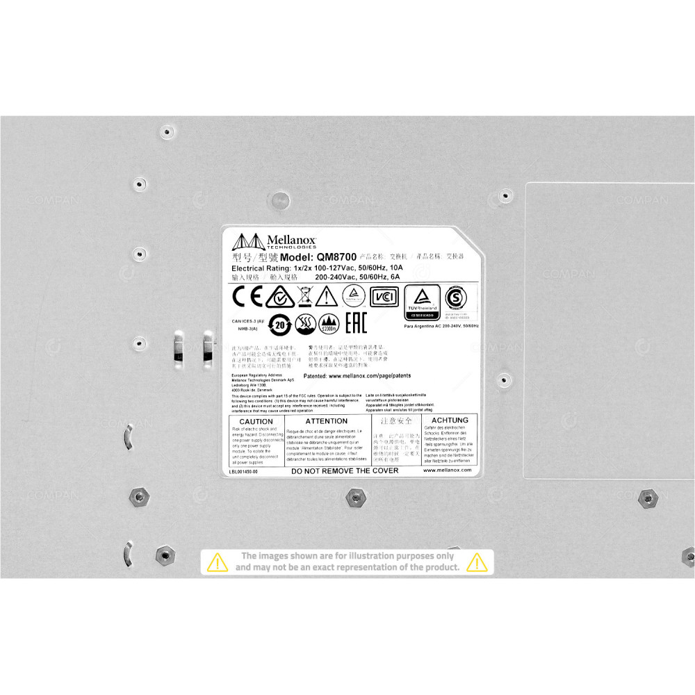 Mellanox MQM8700-HS2F 40x QSFP56 200Gb - Infiniband Switch